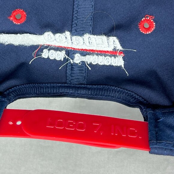 Vtg Brickyard 400 NASCAR Snapback Hat Cap Logo 7 Indianapolis AC Delco Mens 90s - Picture 9 of 12